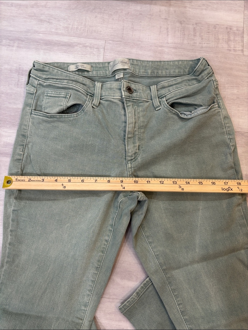 Universal Women's Skinny Jeans — Olive Green & Dark Blue (Bundle) - Picture 6 of 11